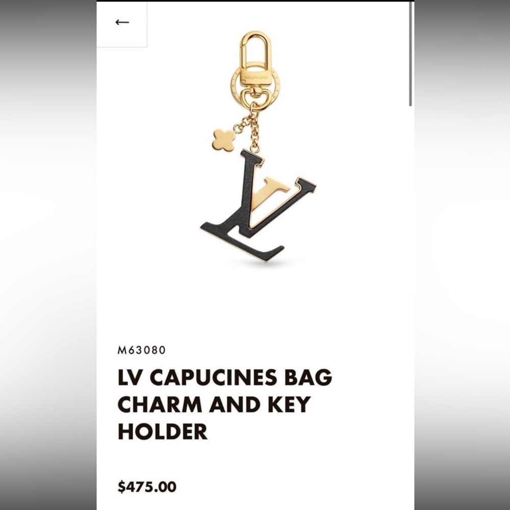 Louis Vuitton Capucines Bag Charm and Key Holder